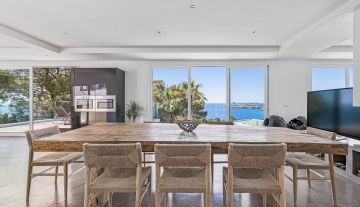 Resa Estates villa te koop sale Ibiza tourist license vergunning modern dining area views.jpg